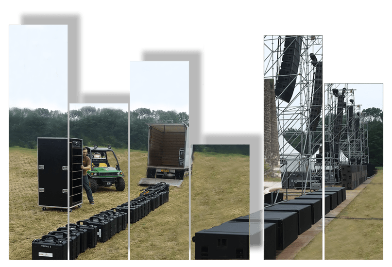 A1 2b Test Line Array MeTrao